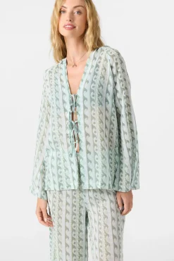 Regina Hoodie Printed Top