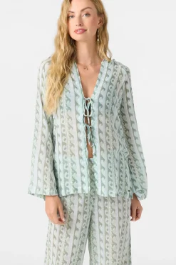 Regina Hoodie Printed Top