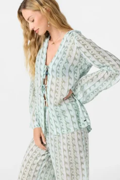 Regina Hoodie Printed Top