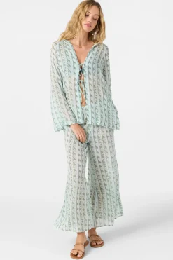 Regina Printed Cover-Up Pants
