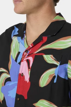 Relaxed Woven Camp Shirt