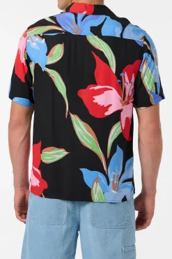 Relaxed Woven Camp Shirt