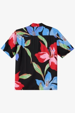 Relaxed Woven Camp Shirt