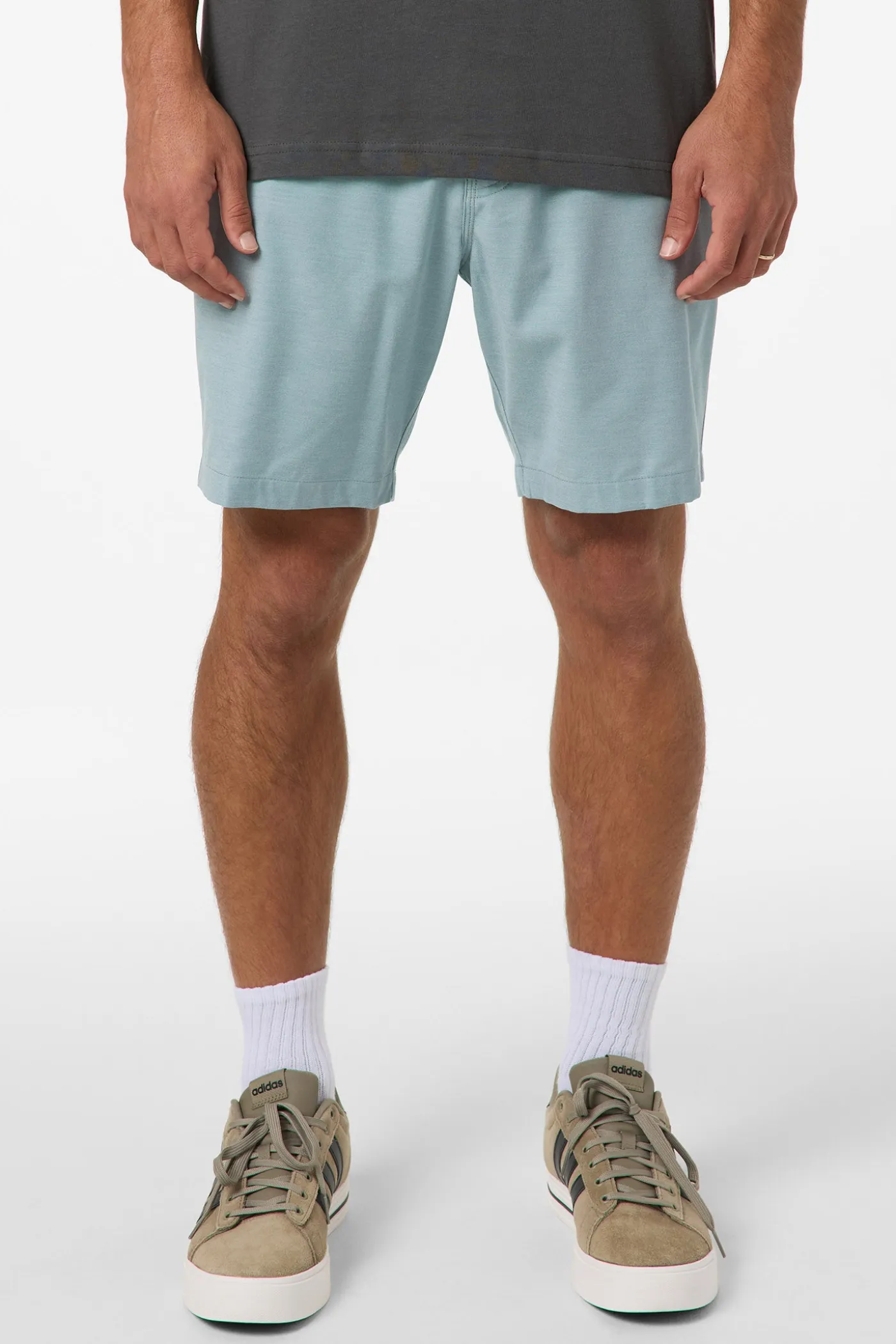 Reserve Light Check Elastic Waist 18" Hybrid Shorts