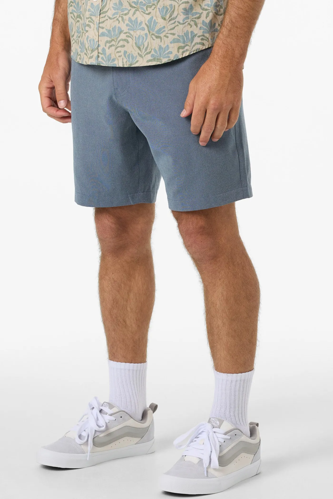 Reserve Light Check Elastic Waist 18" Hybrid Shorts