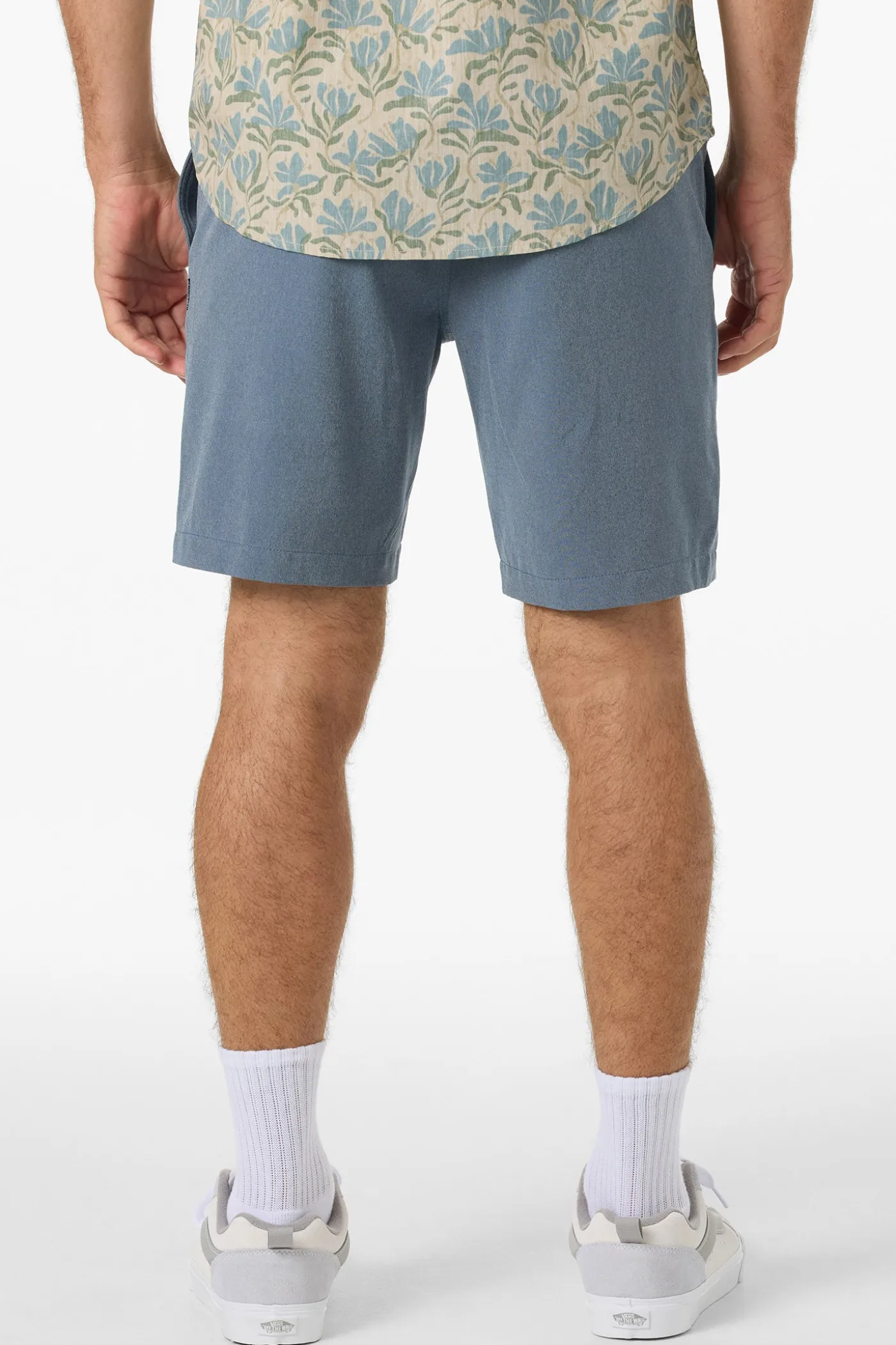 Reserve Light Check Elastic Waist 18" Hybrid Shorts