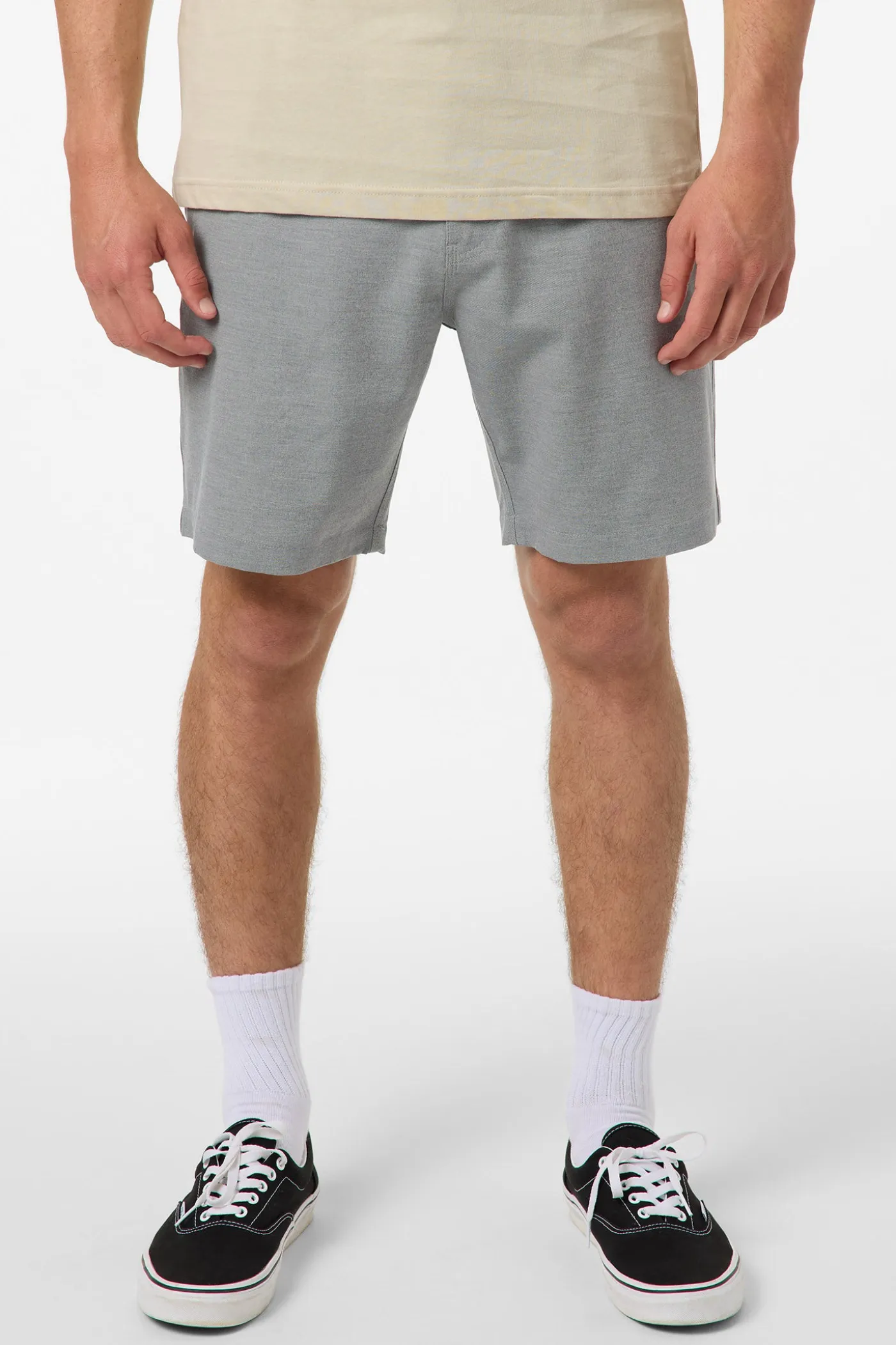 Reserve Light Check Elastic Waist 18" Hybrid Shorts