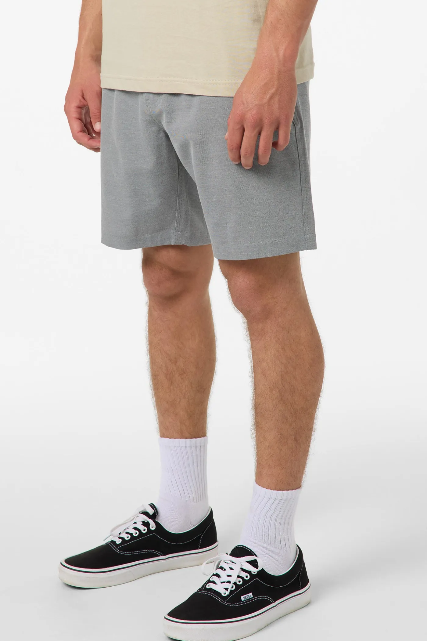 Reserve Light Check Elastic Waist 18" Hybrid Shorts