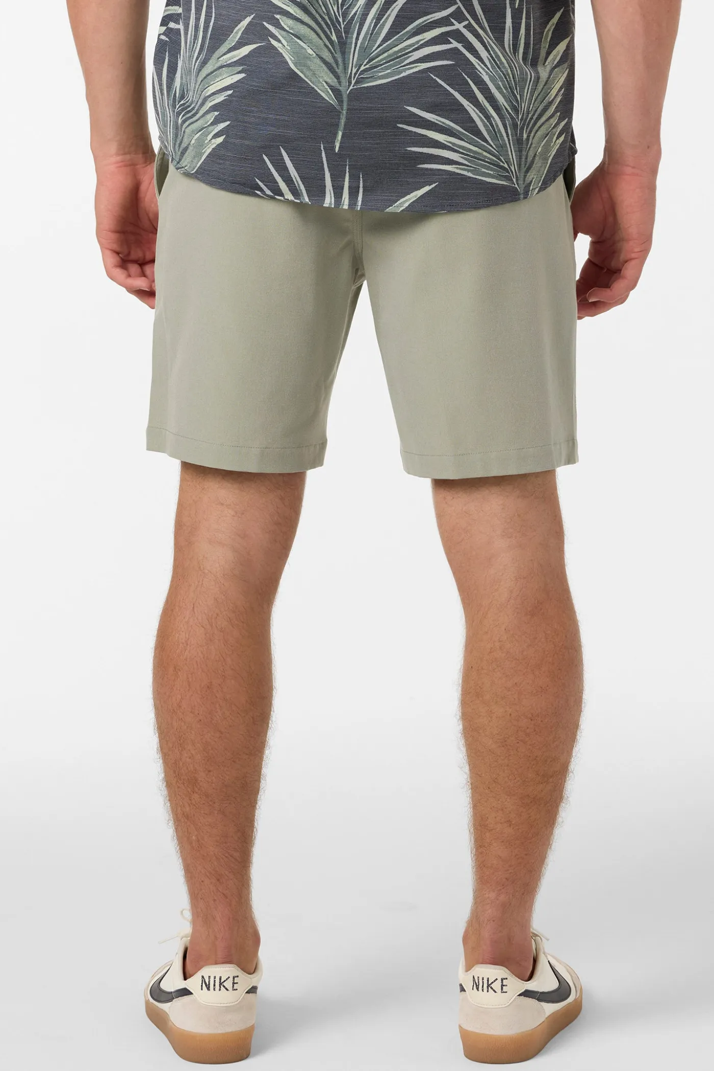 Reserve Light Check Elastic Waist 18" Hybrid Shorts