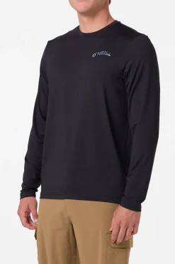 Retro Fish UPF Long Sleeve Tee