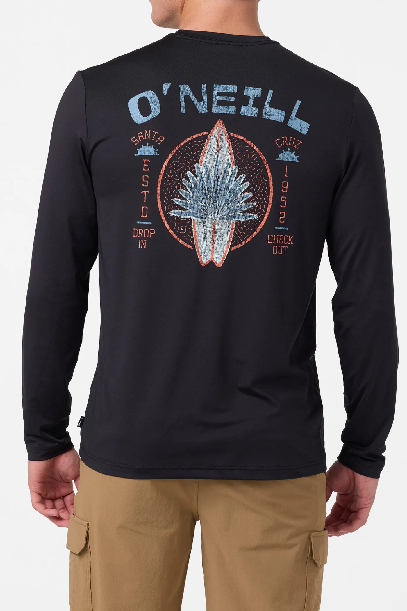 Retro Fish UPF Long Sleeve Tee