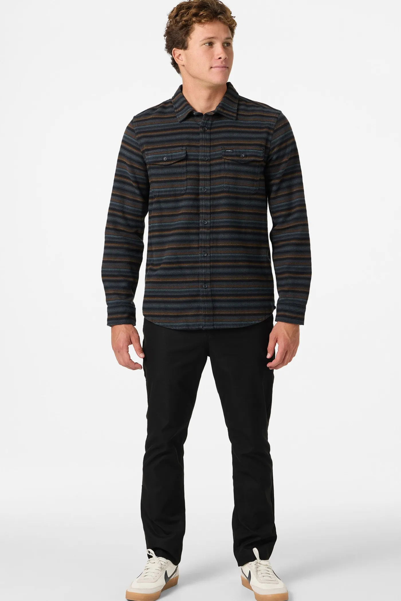Richmond Flannel Standard Fit Long Sleeve Shirt