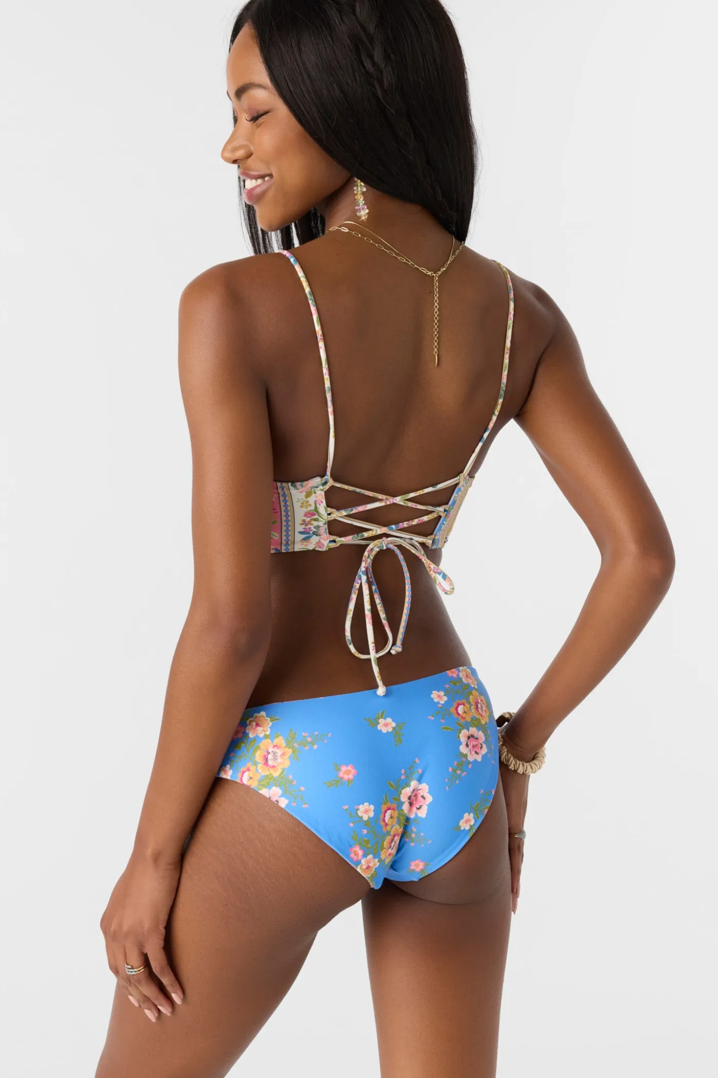 Rio Floral Blue Lagoon Revo Full Bottoms