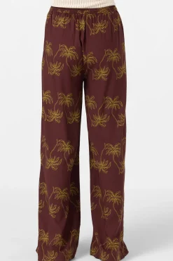 Rosalie Palm Stripe Pants