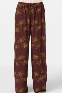 Rosalie Palm Stripe Pants
