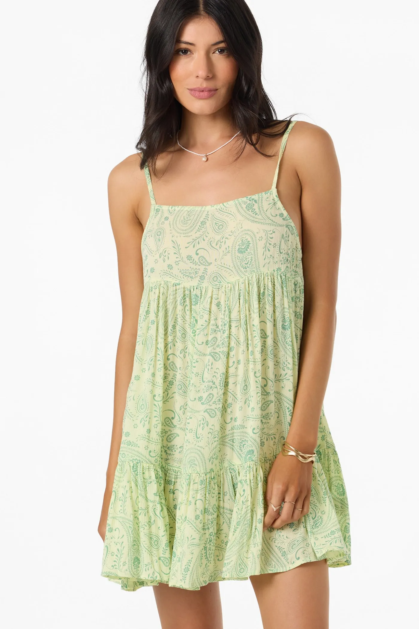 Saltwater Essentials Rilee Printed Mini Cover-Up Dress