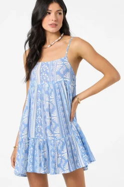 Saltwater Essentials Rilee Printed Mini Cover-Up Dress