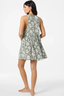 Saltwater Essentials Teddy Printed Mini Cover-Up Dress