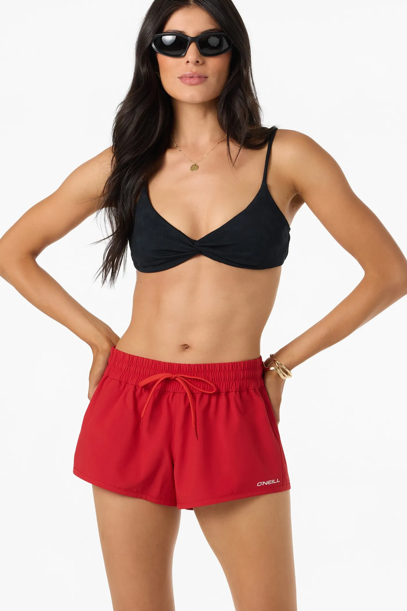 Saltwater Solids Balboa 2" Elastic Boardshorts