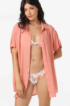 Saltwater Solids Carlee Cover-Up