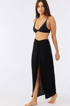 Saltwater Solids Hanalei Maxi Skirt Cover-Up
