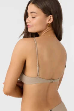 Saltwater Solids Pismo Tall Tri Bralette Top