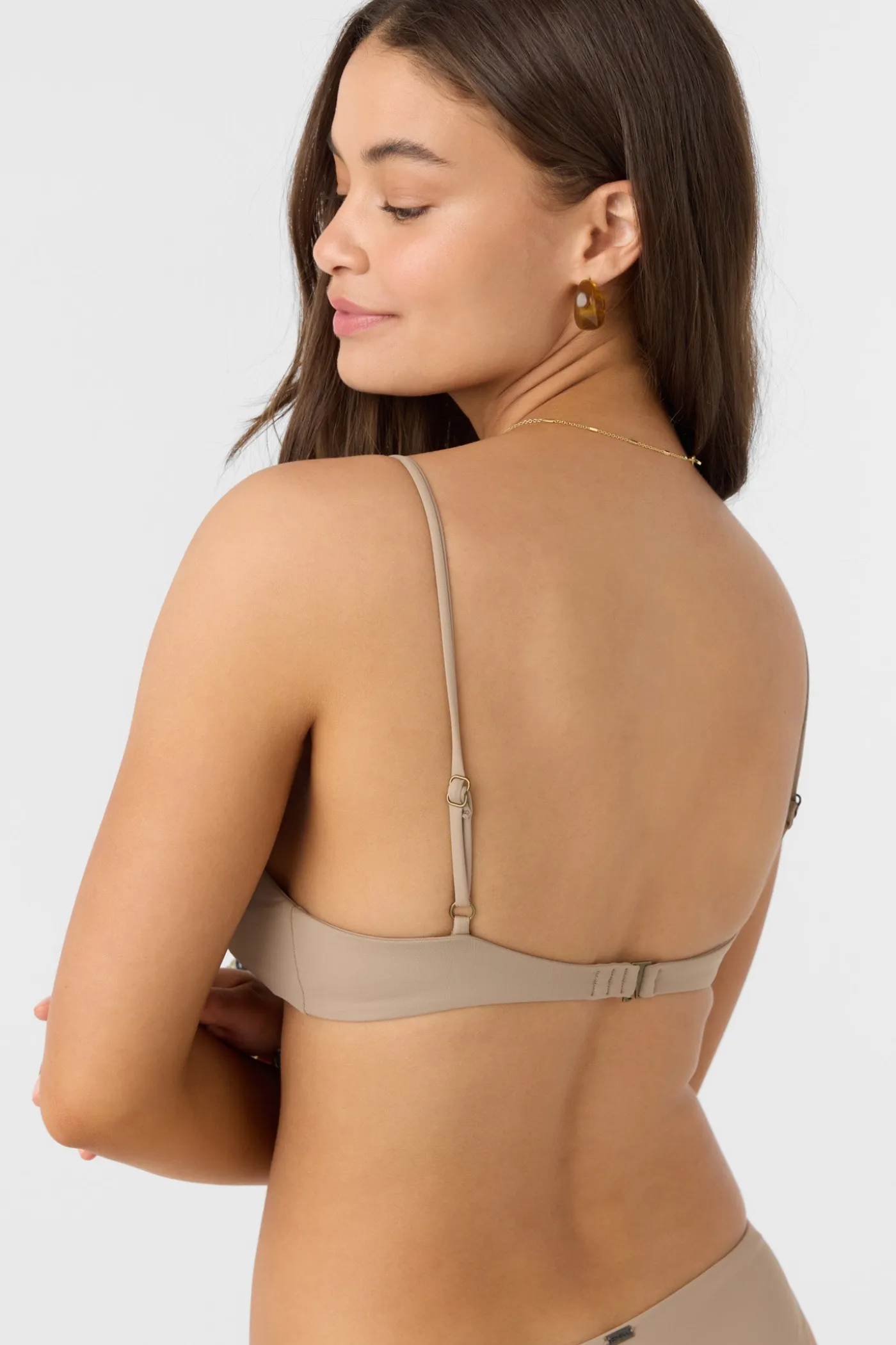 Saltwater Solids Pismo Tall Tri Bralette Top