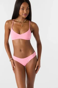 Saltwater Solids Rib Blue Lagoon Full Bottoms