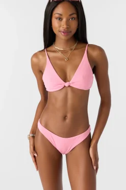 Saltwater Solids Rib Pismo Bralette Top