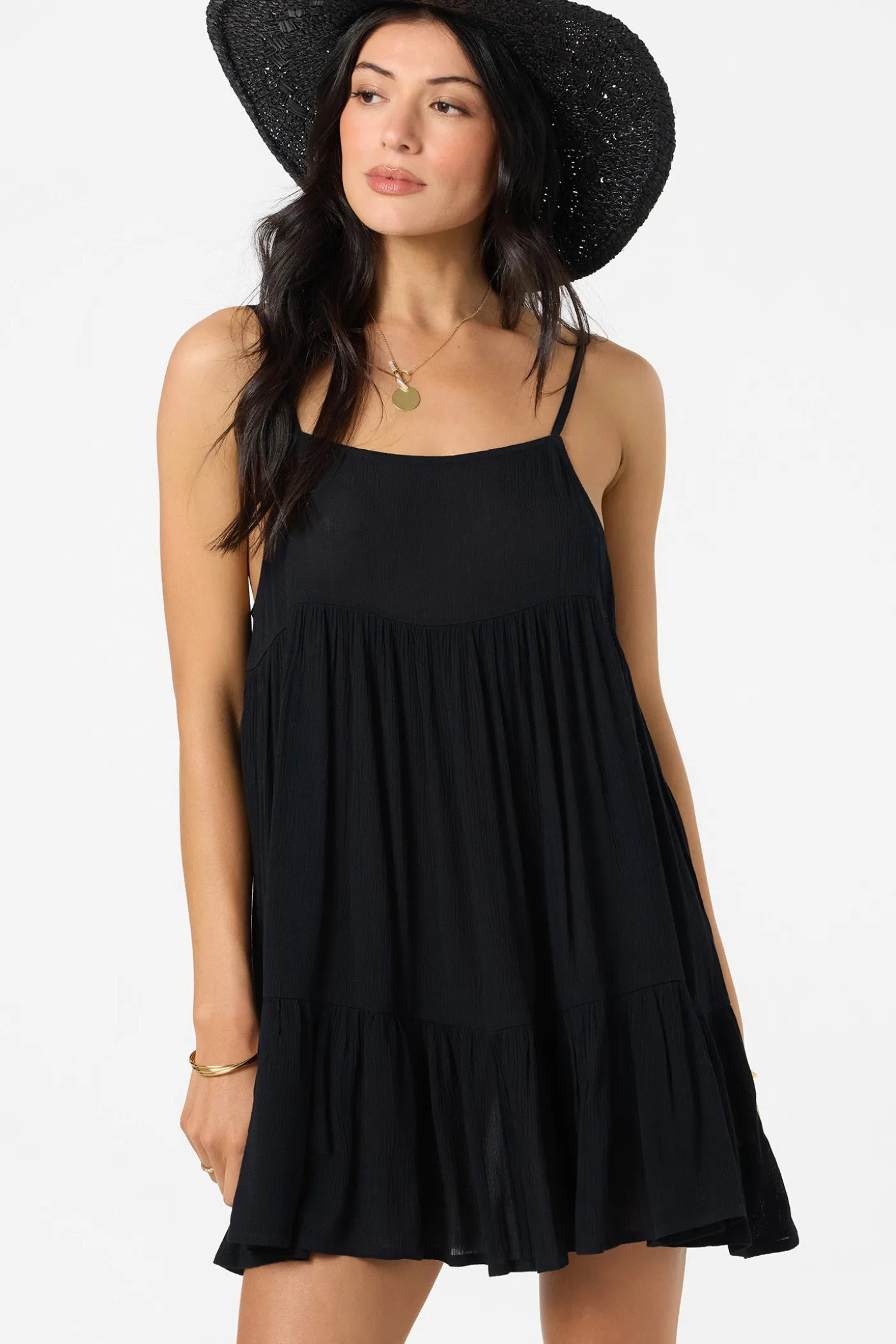 Saltwater Solids Rilee Mini Cover-Up Dress