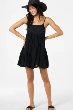 Saltwater Solids Rilee Mini Cover-Up Dress