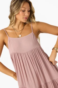 Saltwater Solids Rilee Mini Cover-Up Dress