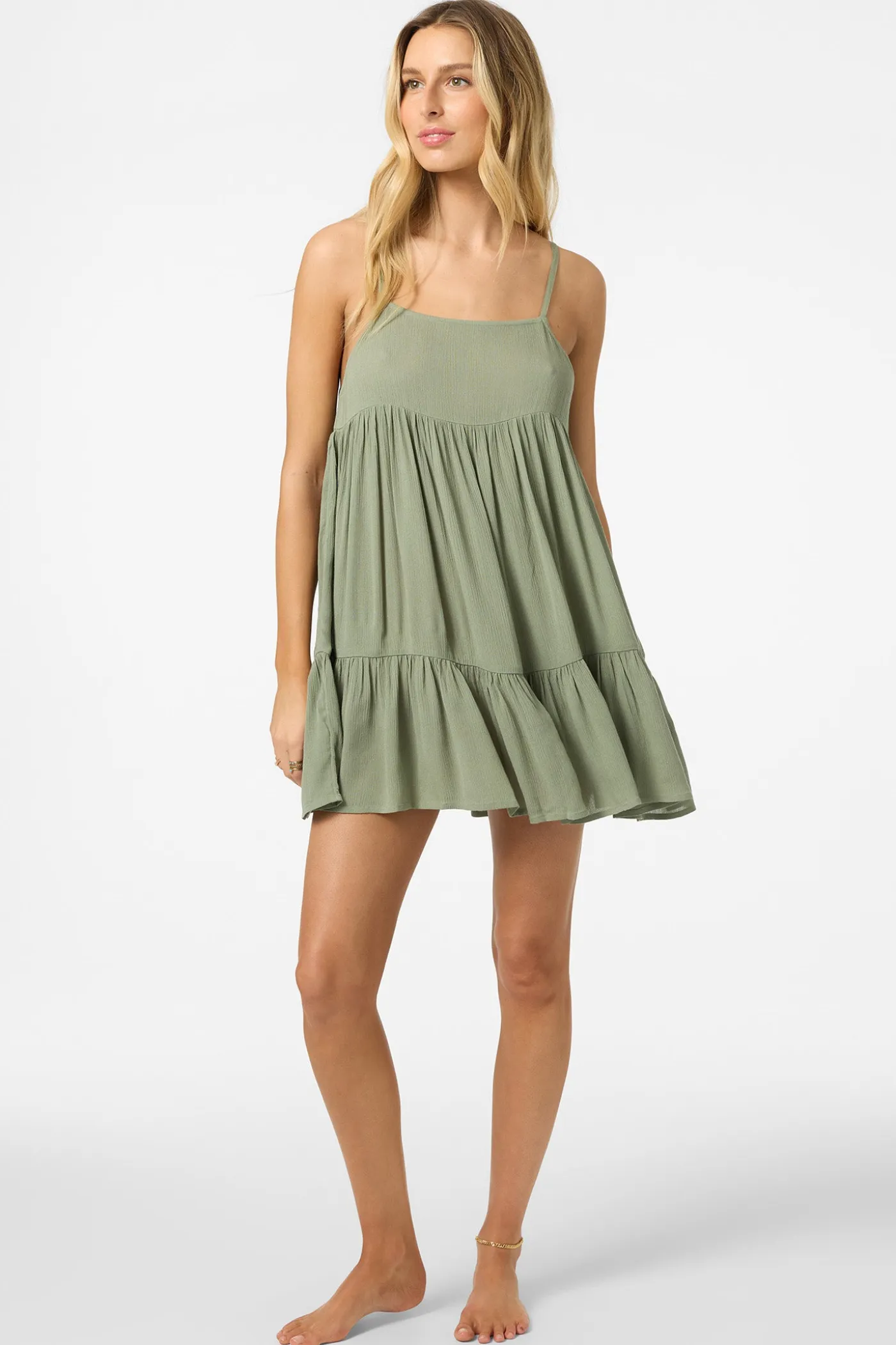 Saltwater Solids Rilee Mini Cover-Up Dress