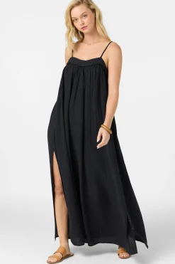 Saltwater Solids Sai Maxi Cover-Up Dress