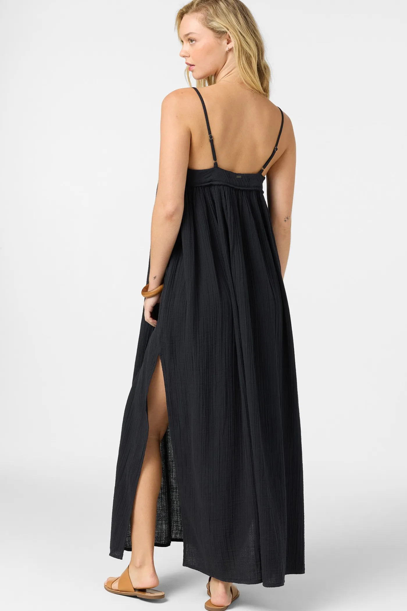 Saltwater Solids Sai Maxi Cover-Up Dress