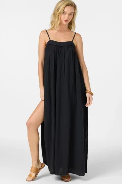 Saltwater Solids Sai Maxi Cover-Up Dress