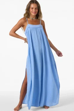 Saltwater Solids Sai Maxi Cover-Up Dress