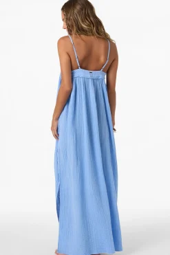 Saltwater Solids Sai Maxi Cover-Up Dress
