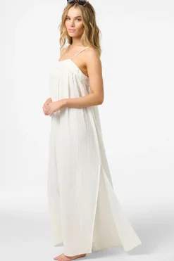 Saltwater Solids Sai Maxi Cover-Up Dress
