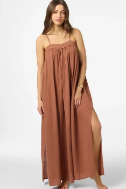 Saltwater Solids Sai Maxi Cover-Up Dress