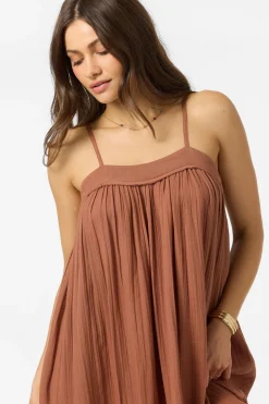 Saltwater Solids Sai Maxi Cover-Up Dress