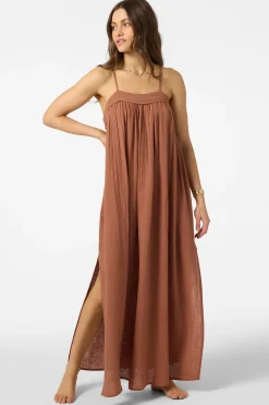 Saltwater Solids Sai Maxi Cover-Up Dress