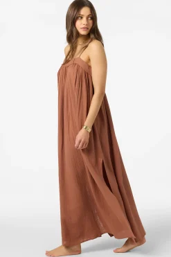Saltwater Solids Sai Maxi Cover-Up Dress