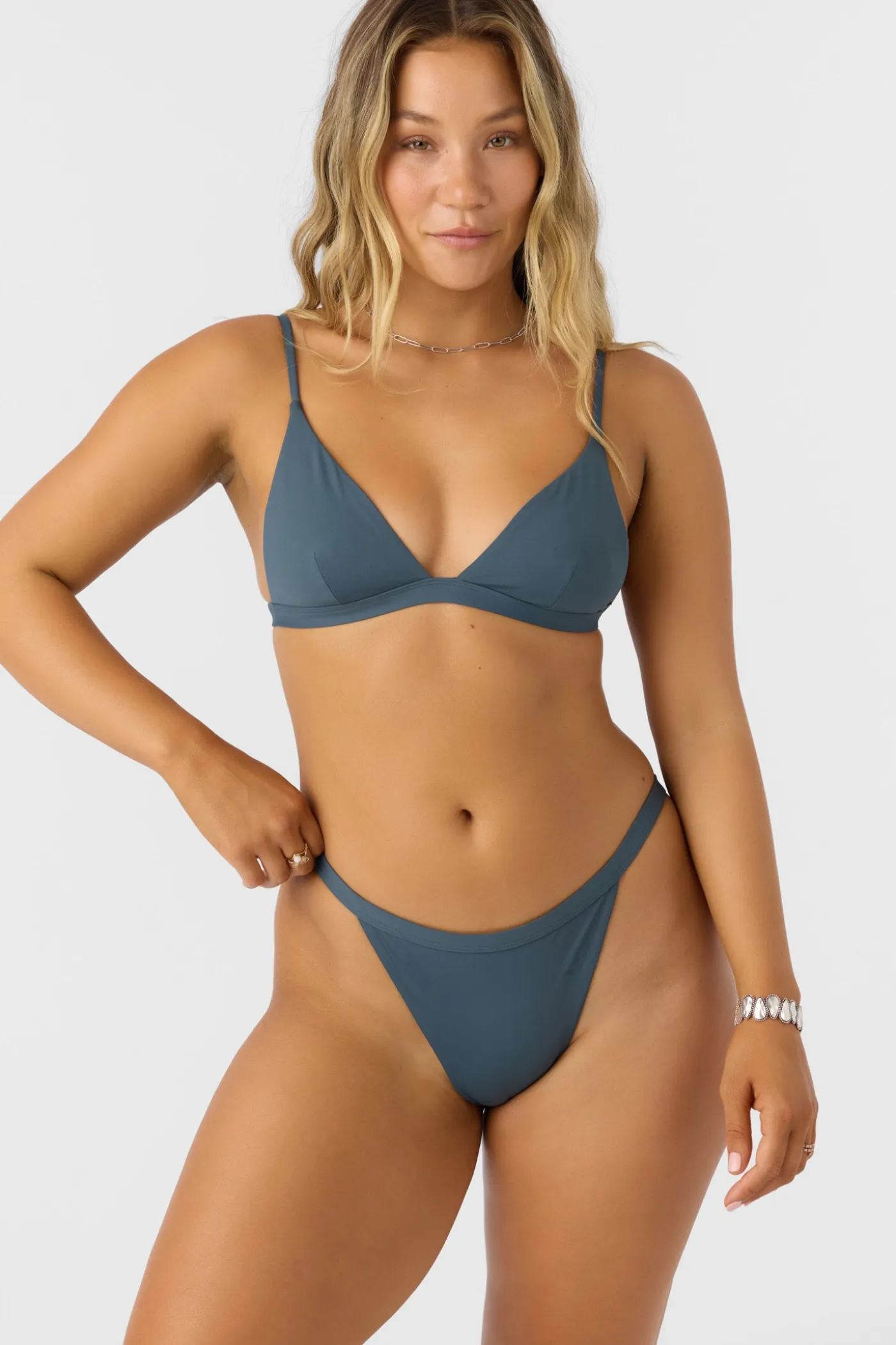 Saltwater Solids Seaside Triangle Top