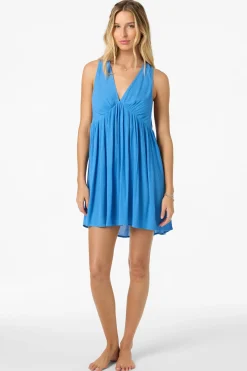 Saltwater Solids Teddy Mini Cover-Up Dress
