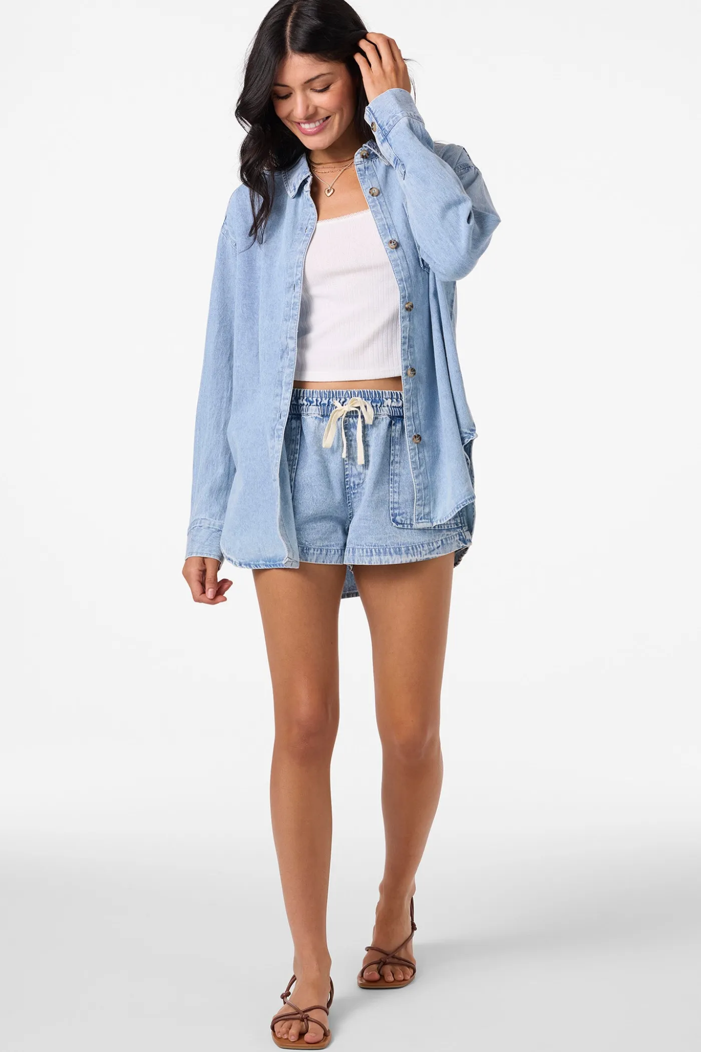 Sevie Denim Shacket