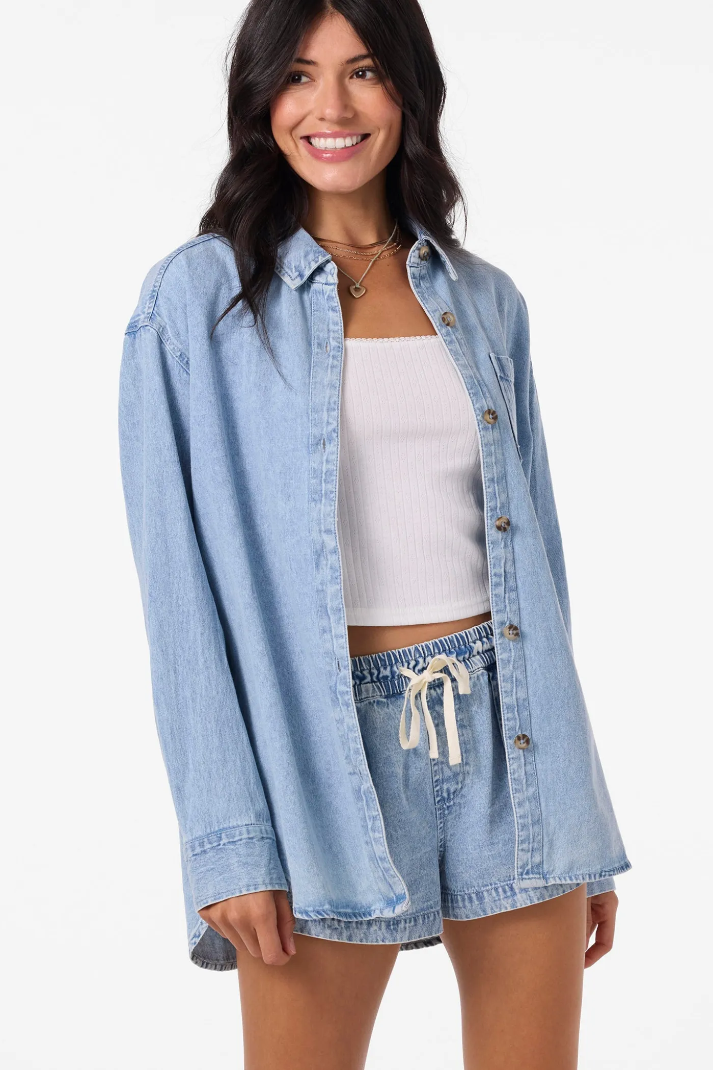 Sevie Denim Shacket
