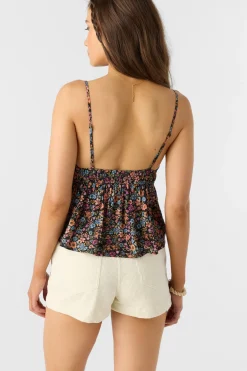 Shalah Ditsy Sleeveless Top
