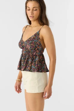 Shalah Ditsy Sleeveless Top