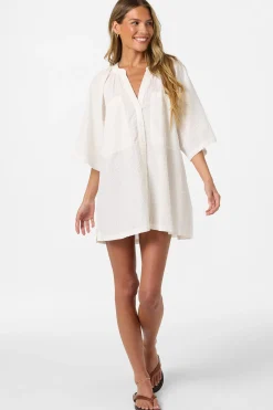 Shay Cover-Up Shirt Dress